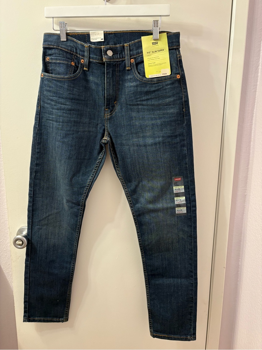Levi’s 31x30 512 Slim Taper Stretch Jeans NWT